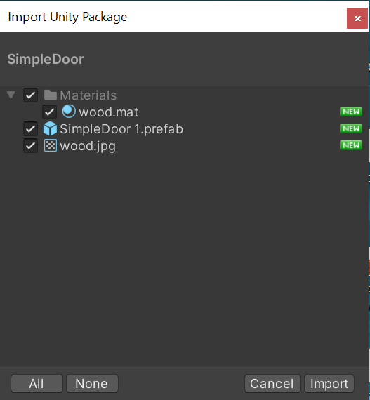 import package